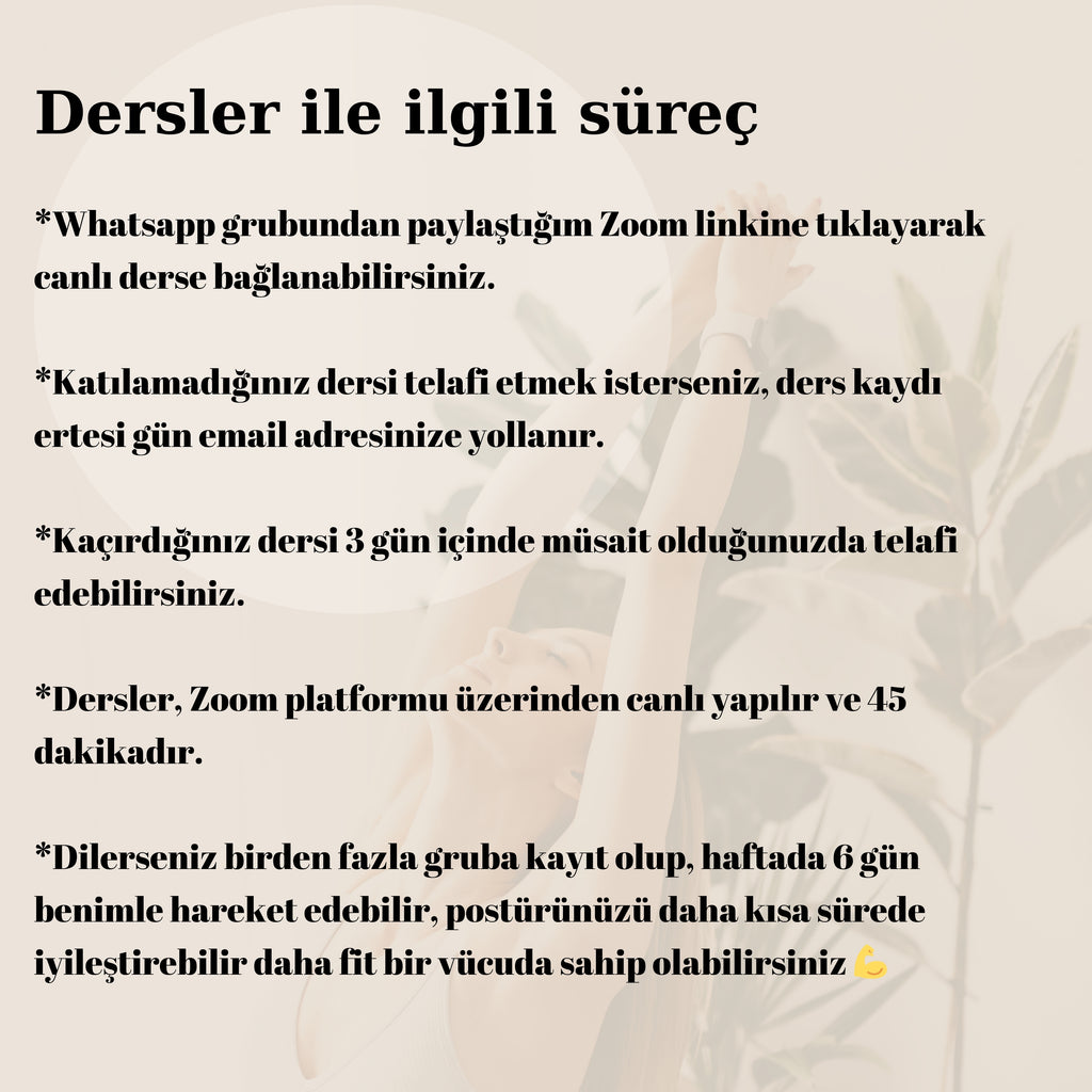 Harekete Geç Online Antrenman Grubu (İleri seviye)