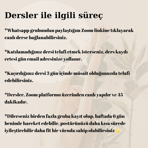 Akşam Harekete Geç Online Antrenman Grubu (İleri seviye)